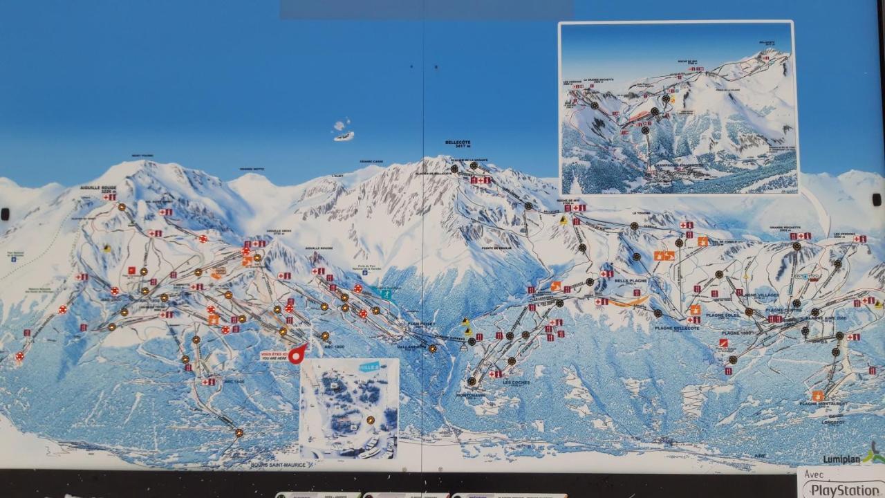 Apartment St Maurice Les Arcs 1800: Panoramic Mountain Retreat